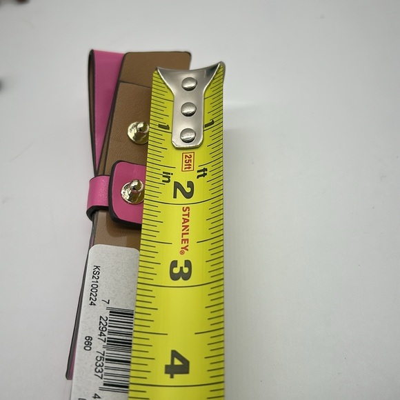 Kate Spade Bow Belt Pink Size L NWT | Vegan | MSRP $58 - Picture 6 of 7